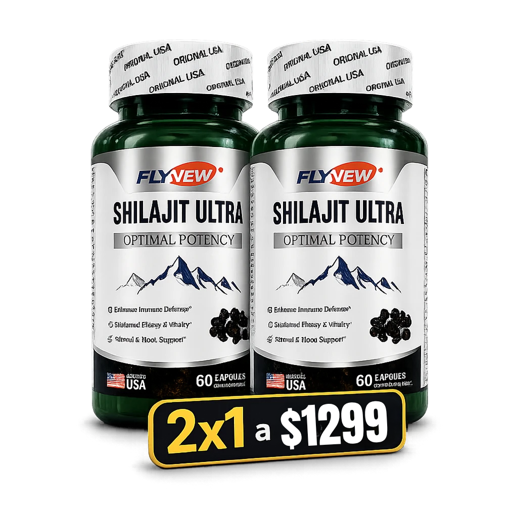 Shilajit L-Arginina - Energía y Vitalidad Natural