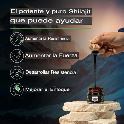 Shilajit Puro - Vitalidad y Bienestar Natural - Imagen 8